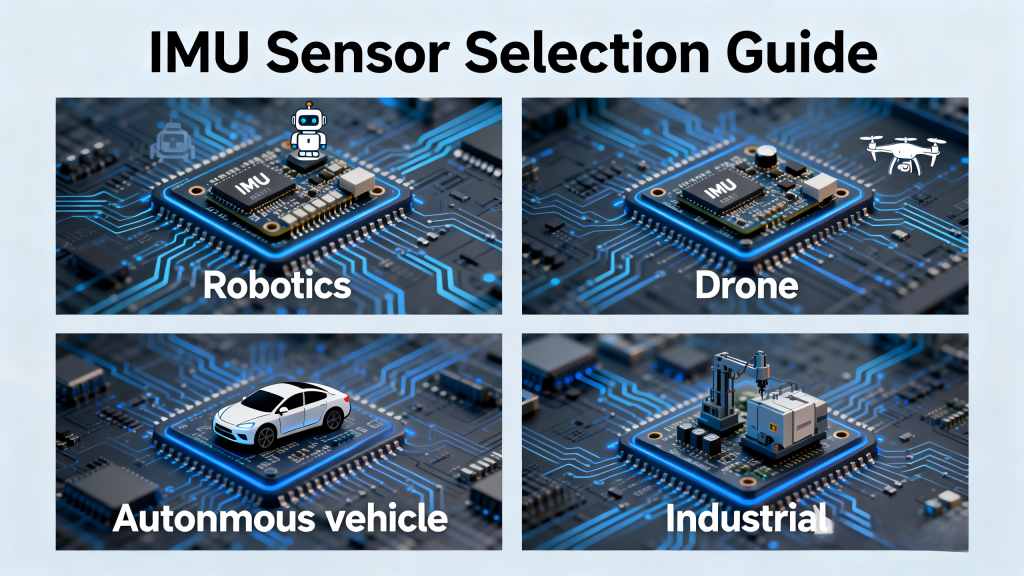 IMU applications robotics drones industrial automation